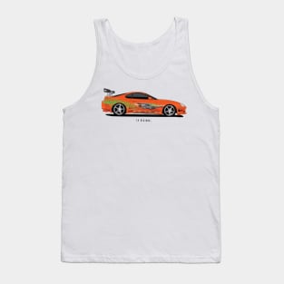 Supra Mk IV - Fast And Furious Tank Top